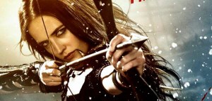 Look out! She's got a BOW AND ARROWS!