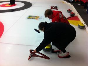 This is me, attempting to curl.
